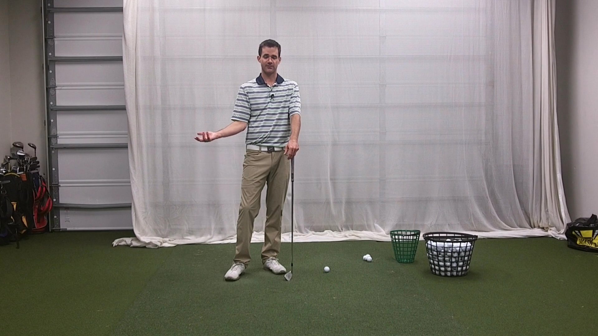External Shoulder Rotation Golf: A Shallowing Drill